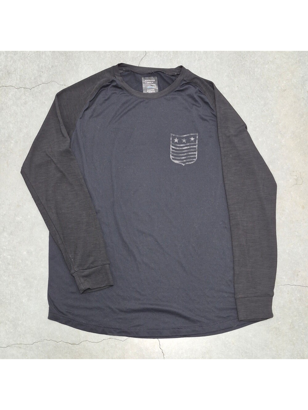 American Eagle Outfitters Athletic Long Sleeve USA Shirt